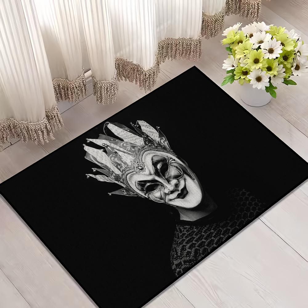 

DJ Boris Brejcha Door Mat Welcome Entrance Door Balcony Bathroom Floor Mat Non-slip Rug Bedroom Carpet Home Decoration 40x60cm