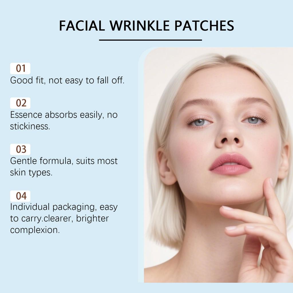 Firming Patch Moisturizing And Fading Mouth Wrinkles Eye Mask Firming Forehead Patch Lifting And Firming Hydration.10ML
