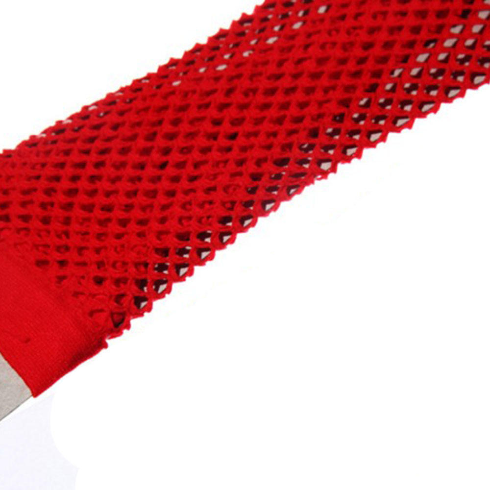 Fashion Costume Punk Hollow Out Mesh Fishnet Gloves Mittens Fingerless