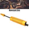 Kolbenbolzenabzieher - Qiilu Kolbenbolzenabzieher, 12-24mm Auswerferwerkzeug Abzieher Aluminiumlegierung Orange Schwarz für Universal-Fahrrad