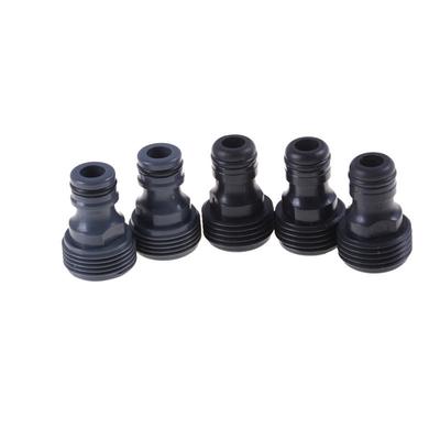 5Pcs Plastic Garden Tap Hose Pipe Connector Male Screw 3/4" Bsp Adaptor 26Mm