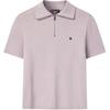 White Polo Shirt Women Tops F11W623401F-PK