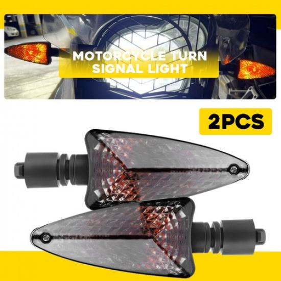 2/4PCS LED Turn Signal Light Amber Blinker Indicator For BMW Motorcycle LH RH