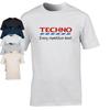 T-Shirt Techno Danse Rave Musique Electronica Ambient EDM Tesco Parodie
