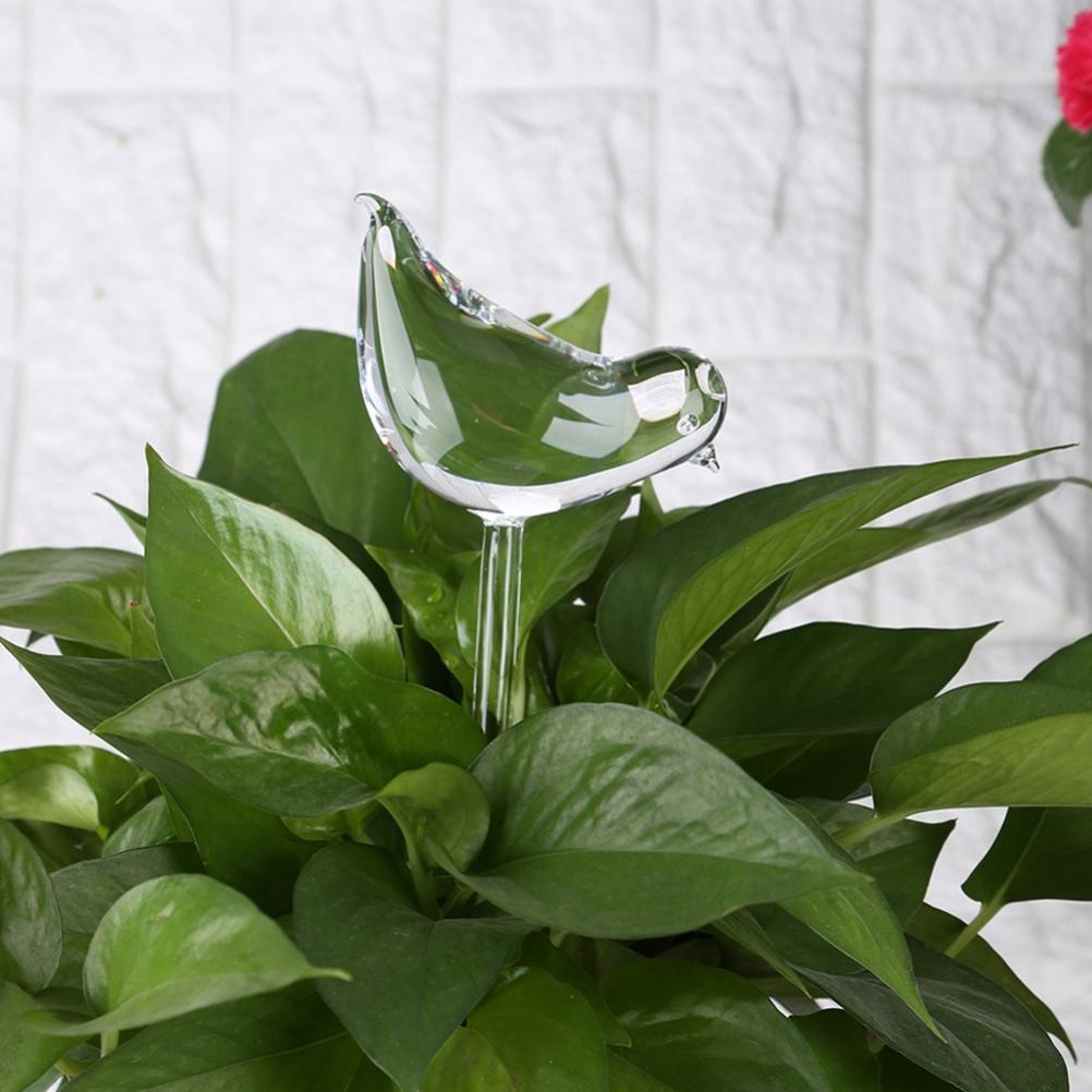 Plant Watering Bulbs Glass Self Watering Stakes Water Globe for Garden Patio Flower Pot Hanging