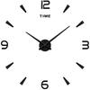 Large European & American 3D Acrylic Wall Clock for Living & Dining Room Home Decor - DIY Wall Sticker Clock