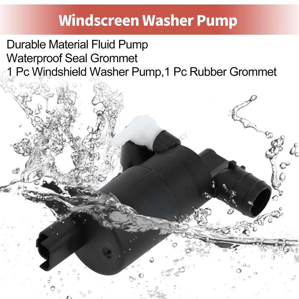 ACROPIX Window Washer Pump W/Grommets Window Washer Fluid Pump Compatible with Renault Megane Espace
