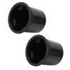 2 Pcs RV Cup Holder Insert Plastic Spilling Proof Replacement Drink Can Holder Insert for Boats Ships Cars Trucks