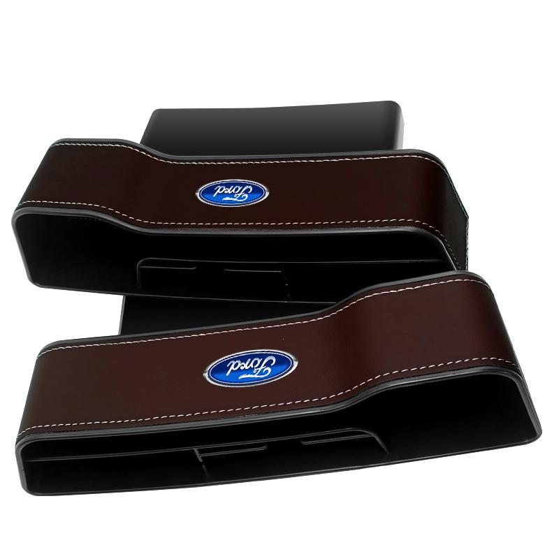 Organizér do mezery autosedačky Multifunkční úložný box Kapsa na pohár Pro Ford Focus Mk2 Mk3 Fiesta Ranger Mondeo S-MAX Kuga Mustang