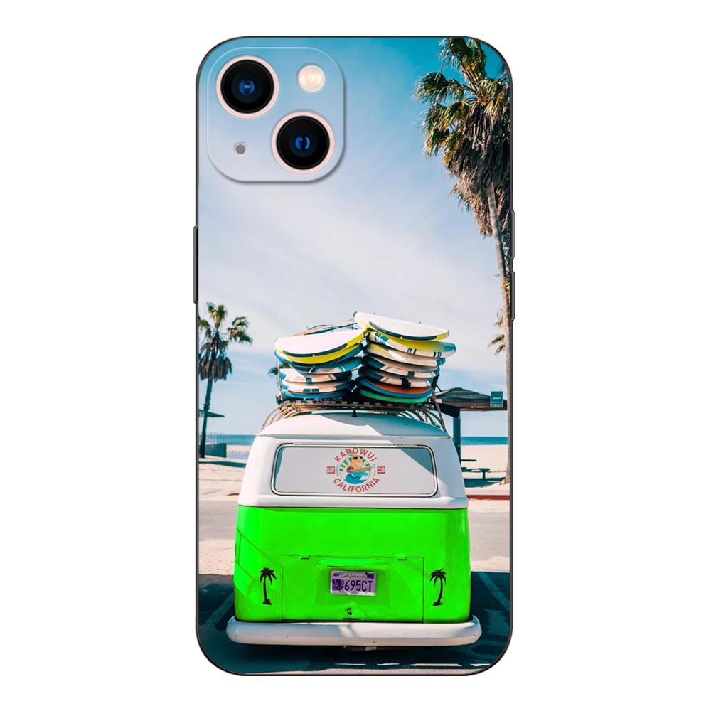 Svart TPU-skal för OPPO Reno 6 5 3 4 4Z 4F SE 5F 5Z PRO PLUS lite 6 6z 4G 5G Combi Van Surf