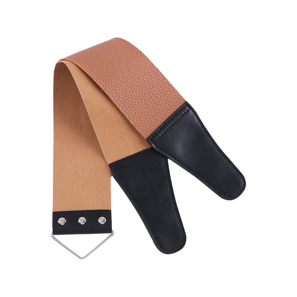 Leather Hot Sale New Sharpening Canvas Strop Open Straight Sharpening Razor Sharpener for Barber