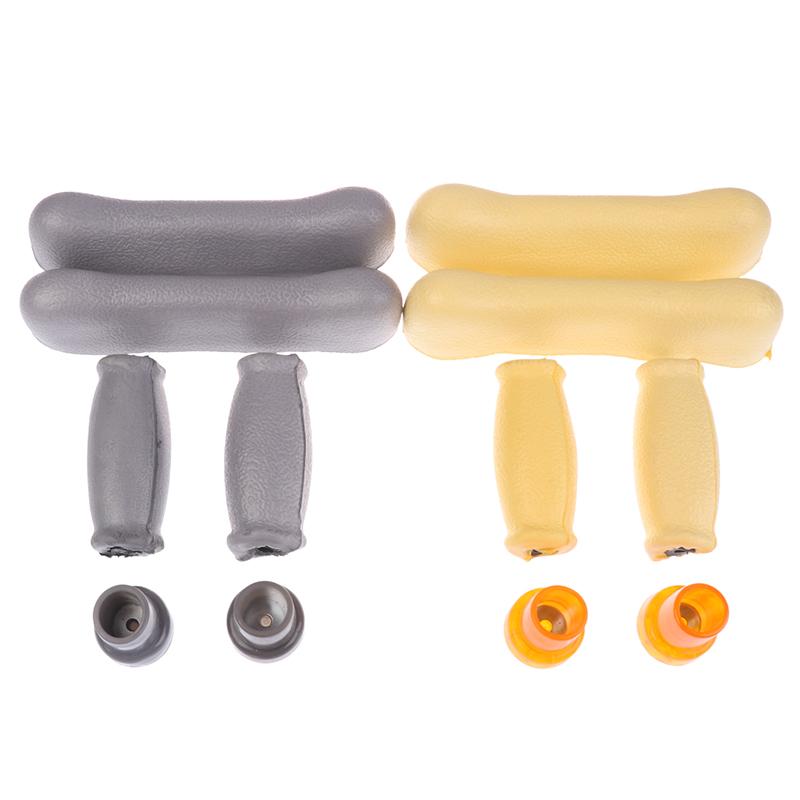 Complete 6pcs Kit for Crutch: Antislip Hand and Underarm Pad Replacements