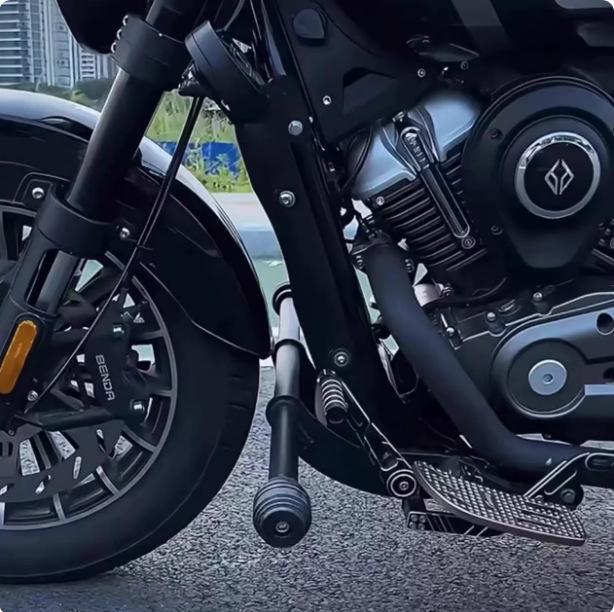 

Benda Huishi 250 Modified Flat Handlebar Crash & Anti-Fall Protective Bars