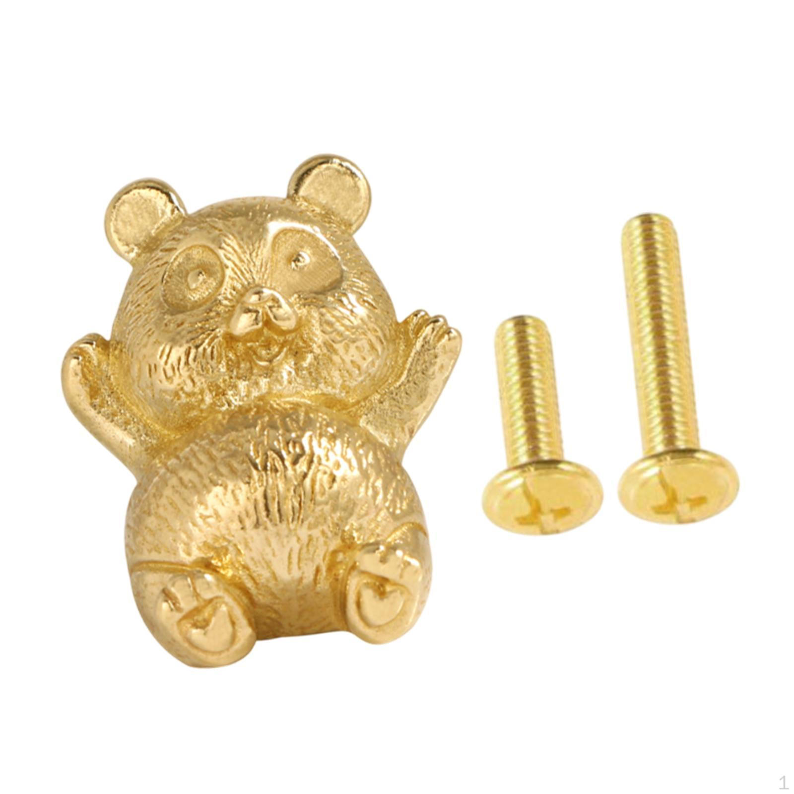 

Чарівна меблева ручка Panda для кухонних шаф і ящиків золотий