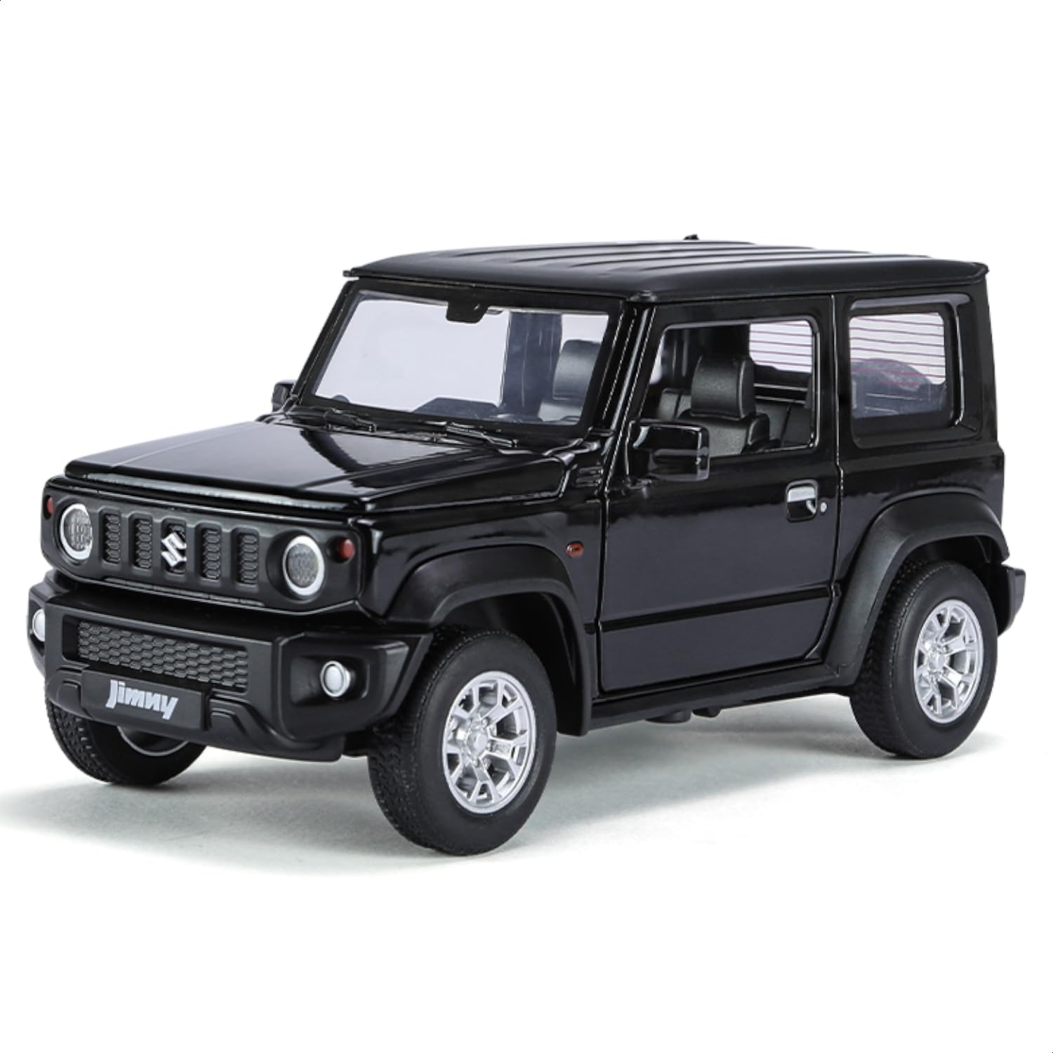 

Heimanba Suzuki Jimny 2021 Diecast Miniature Car 1/24 / (Black)