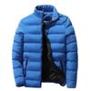Men's Collar Winter Thick Coat Fashion Business Casual Zipper Jacket