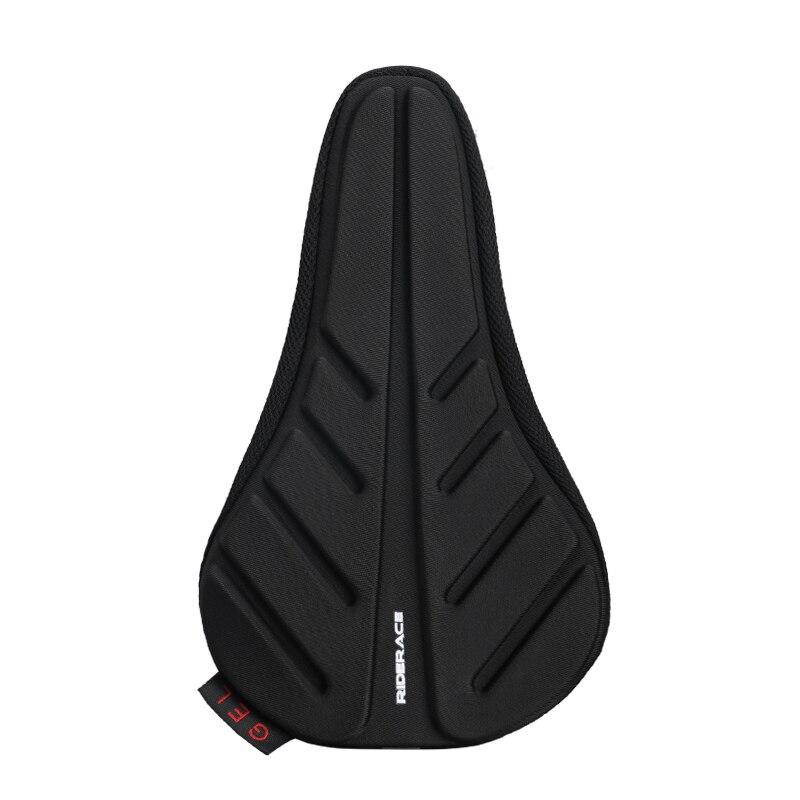 

Чехол на седло велосипеда, силиконовый губчатый гель, чехол для сиденья MTB, утолщенный, дышащий, супермягкий, подушка для горного велосипеда, аксессуары для велоспорта чёрный