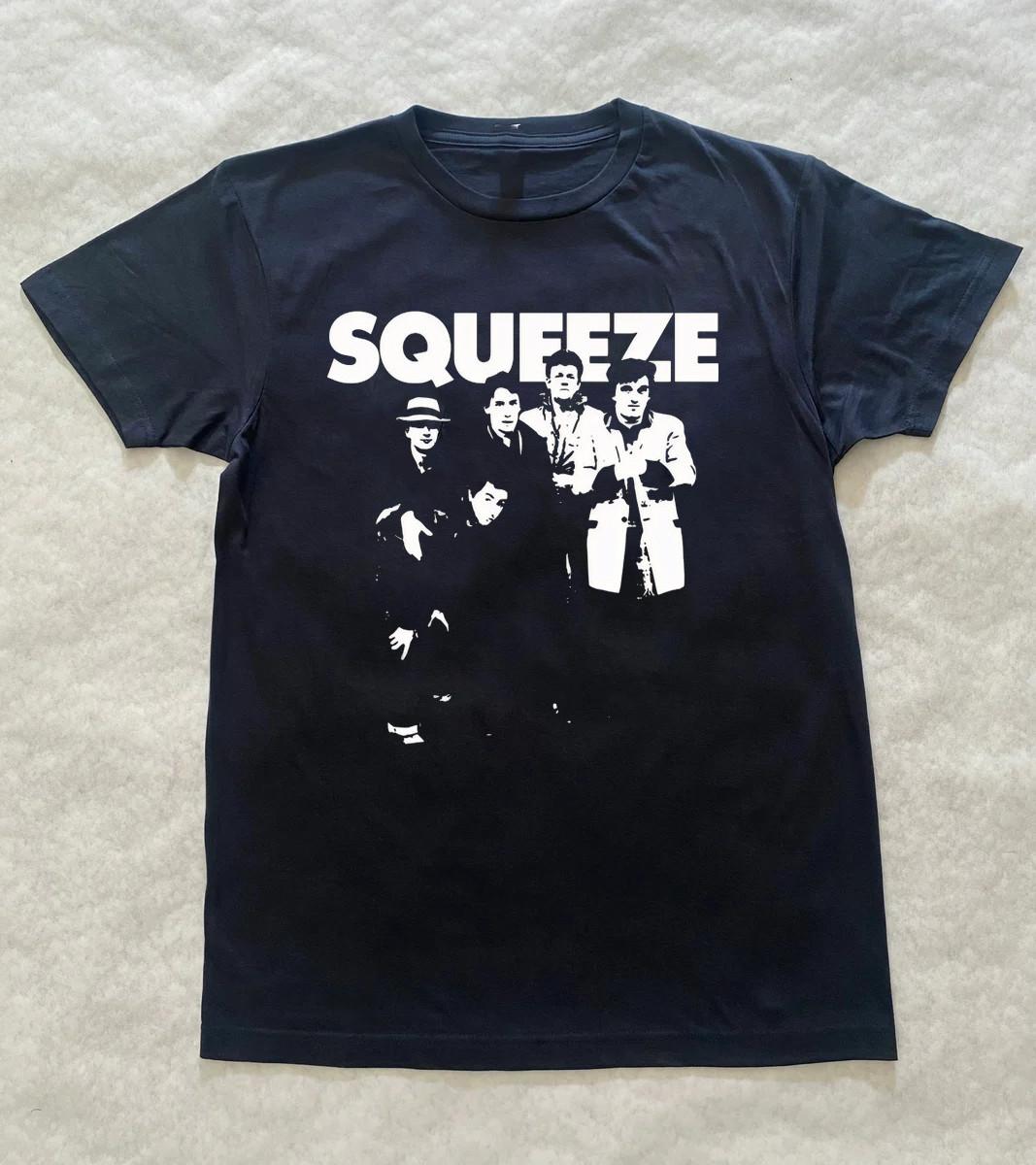 NEW Squeeze Member Band Collection Black All Size unisex T-Shirt AM525 S
