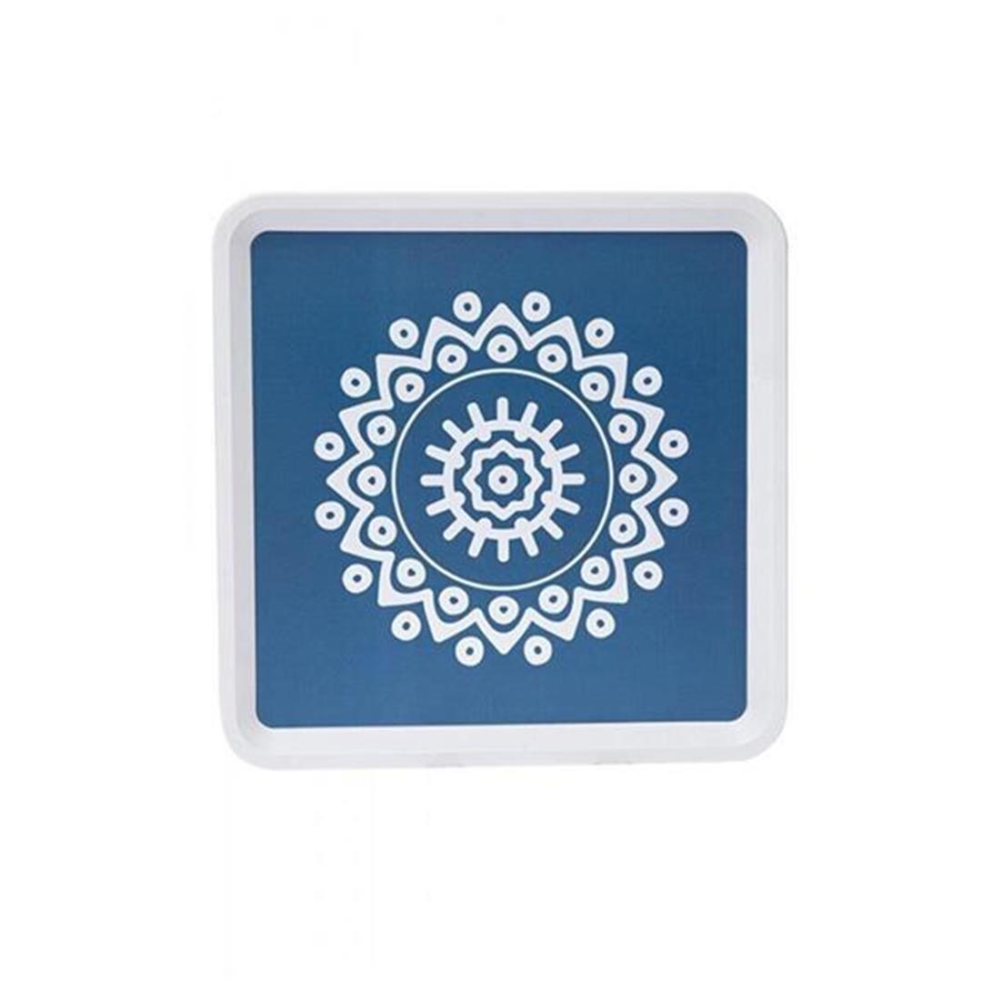 

Zucci Home Alaçati Tray Blue 32,5x32,5 см 32.5x32.5 cm