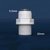 3/8" 1/4" Tube Reducing Tee 3 Ways Food Grade POM Quick Fitting Connector For Aquarium RO Water Filter Reverse Osmosis System