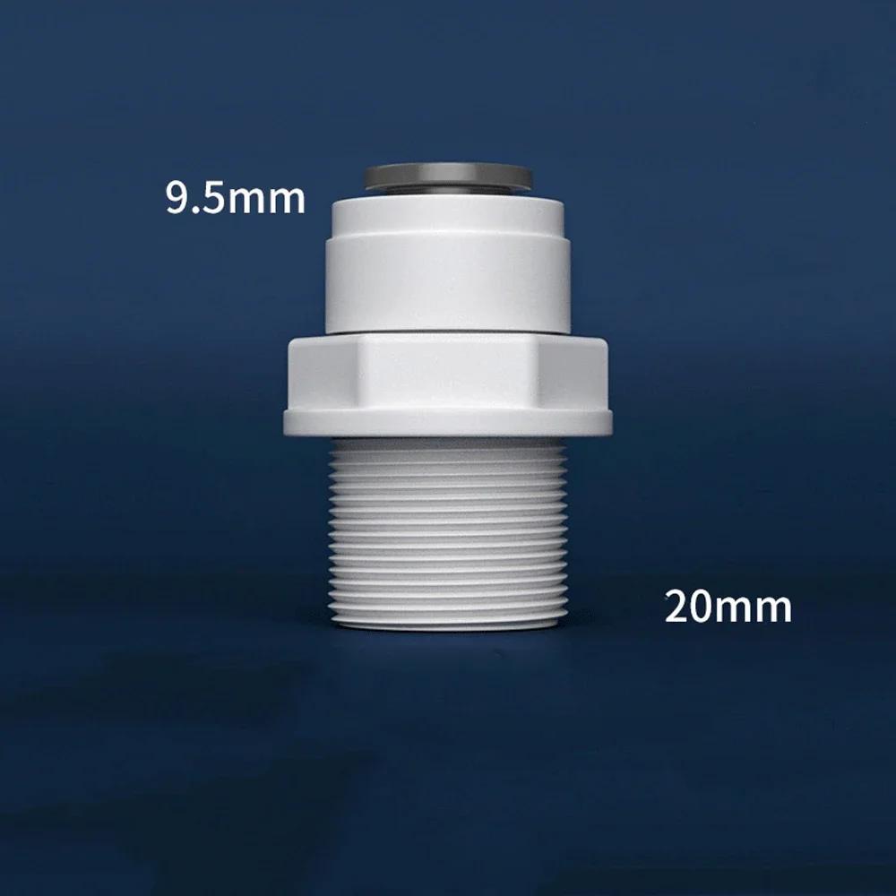 3/8" 1/4" Tube Reducing Tee 3 Ways Food Grade POM Quick Fitting Connector For Aquarium RO Water Filter Reverse Osmosis System