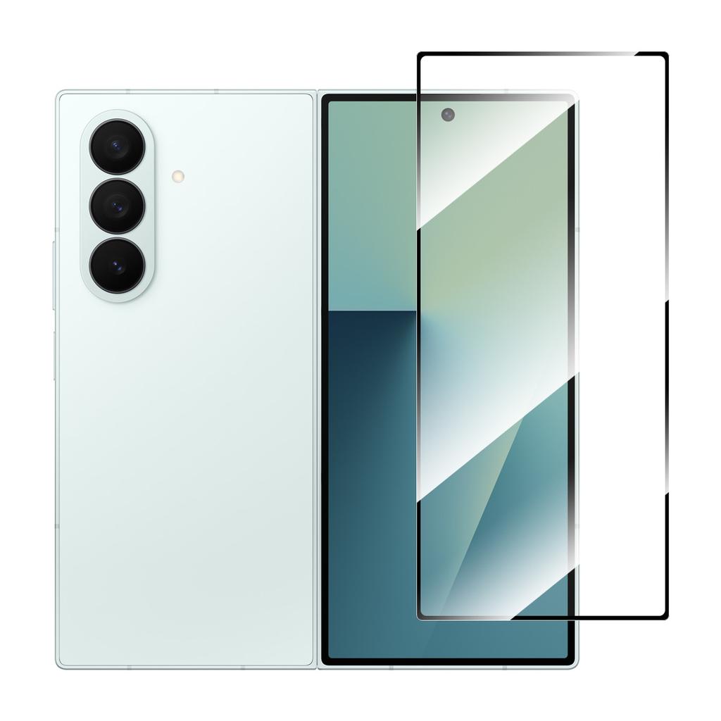 For Samsung Galaxy Z Fold7 5G Screen Protector ENKAY HAT PRINCE 9H Silk Printing 0.26mm Tempered Glass