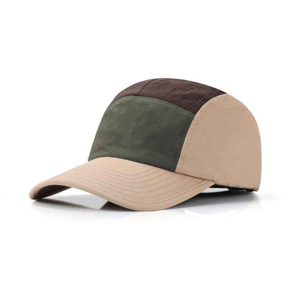 Nylon Baseball Cap 5 Panel Quick-drying Hat Casual UV Protection Cap  Unisex