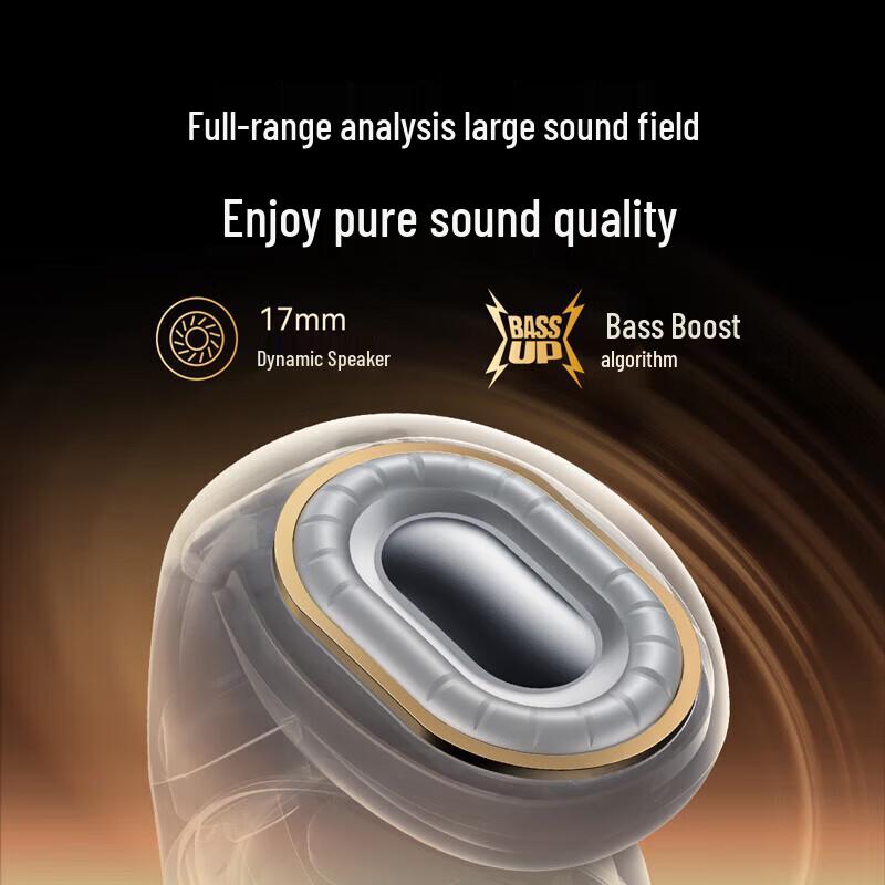 Monster Space Capsule Pro Transparent Ear Clip Bluetooth Headset