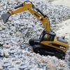 1/14 580 RTR 23CH Metal RC Excavator 580 Remote Control Truck Car with Car Light Sound  RC Model Remote Excavator