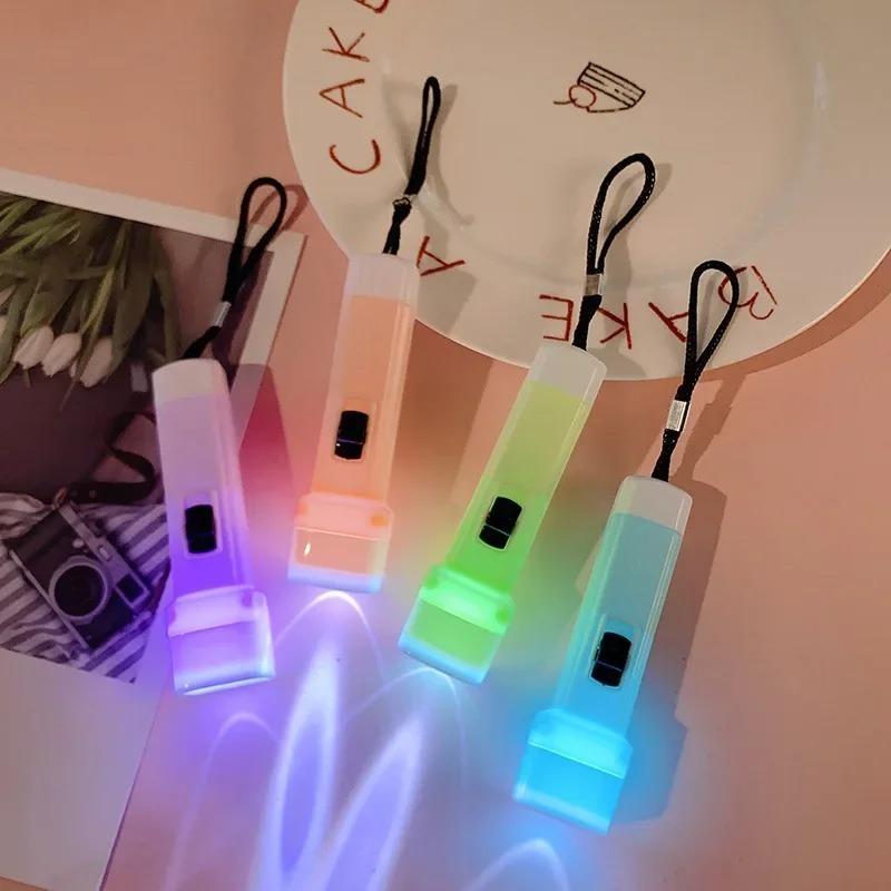 2026 Colorful Jelly LED Flashlight Portable High Lumen Mini Torch for Camping Emergency Home Gift Flashlights