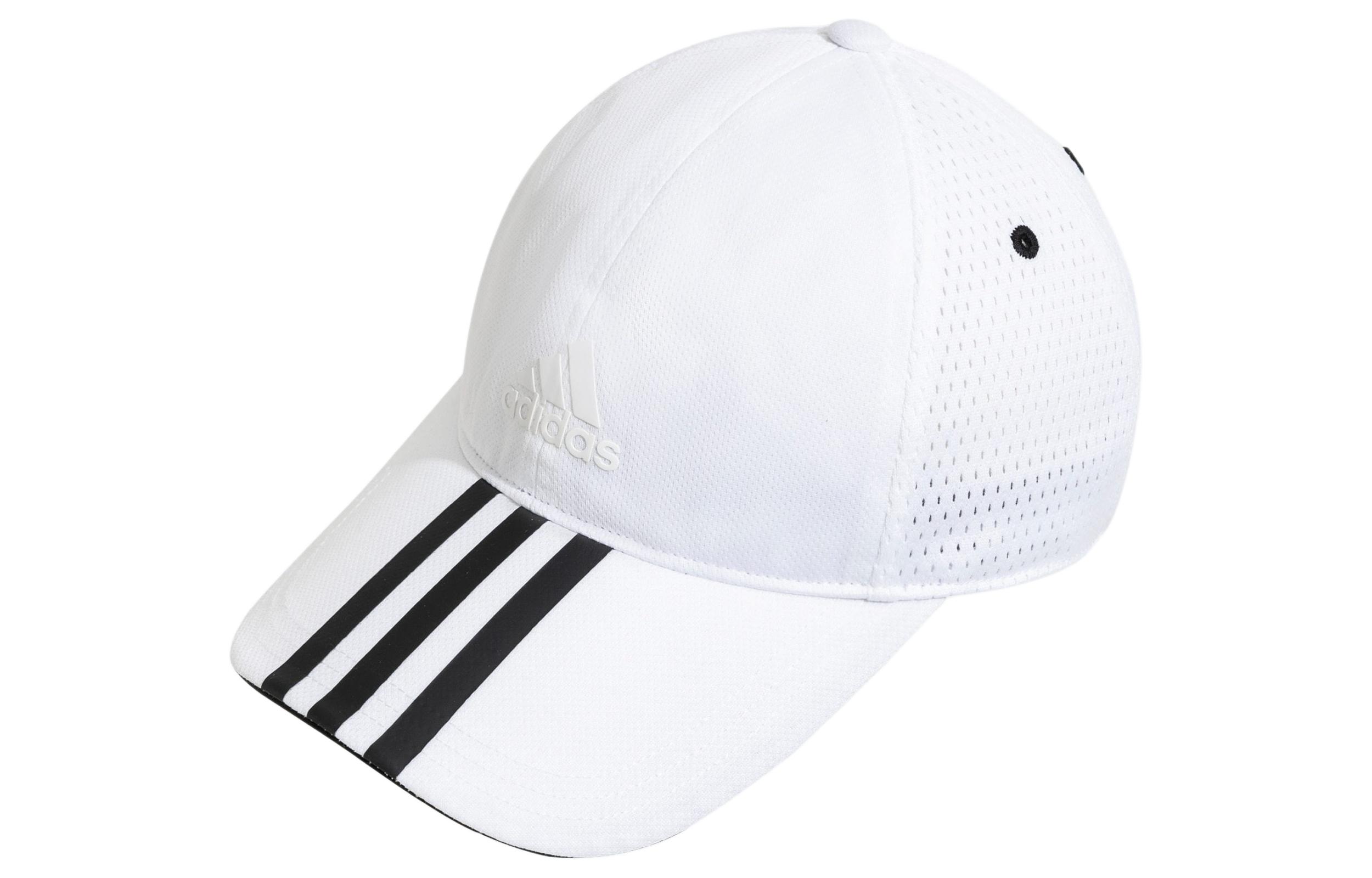 Adidas Recycled Polyester Baseball Caps Unisex White IB0326 F
