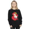 Disney Womens/Ladies The Little Mermaid Close Up Sweatshirt