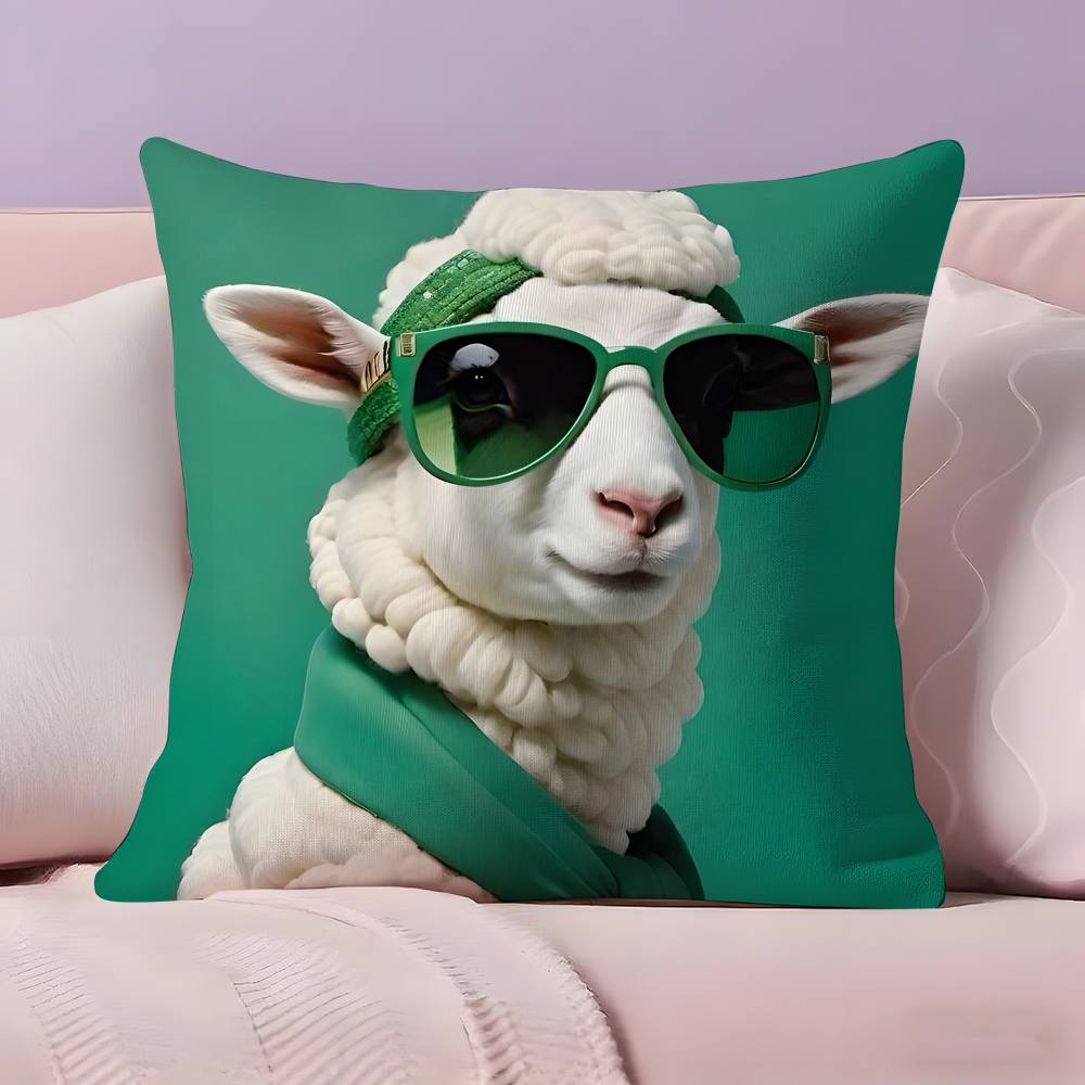 Vibrant Animal Bubble Fashion Tiger Pillow Case  Ultra Soft Skin Friendly Fabric Cloud Like Comfort & Concealed Zipper