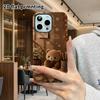 Phone Case: 2D Flat Design Suitable for iPhone 18 17 16 15 14 13 Pro Film Protective Case, Couple Style, Brown Little Bear, Christmas and Halloween Gi