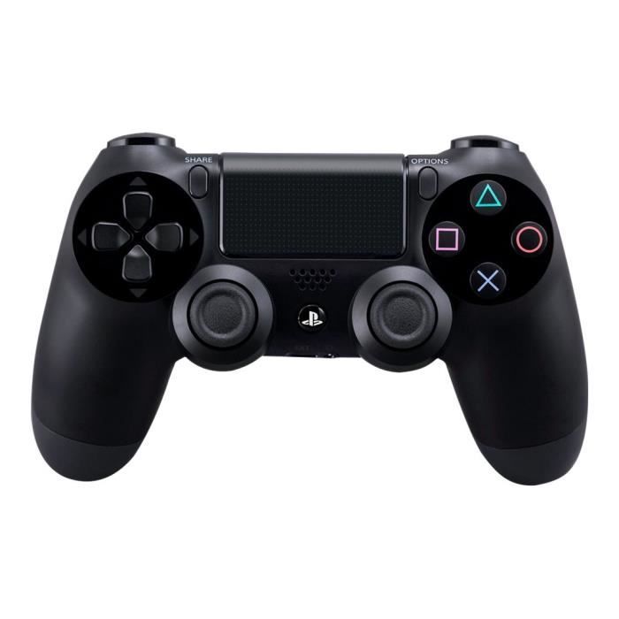 Gamepad - SONY - Dual Shock 4 - Bluetooth Wireless - Black Color - Built-in Vibration