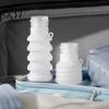 Leak Proof Travel Containers 50/110ML Collapsible Silicone Bottle for Toiletries, Leak-proof Bottles Size Container, Foldable Refillable Shampoo