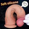 Silicone Realistic Dildo with Suction Cup - Lifelike Penis Toy for Women, Strong Base for Hands-Free Use, Adult Sex Toy