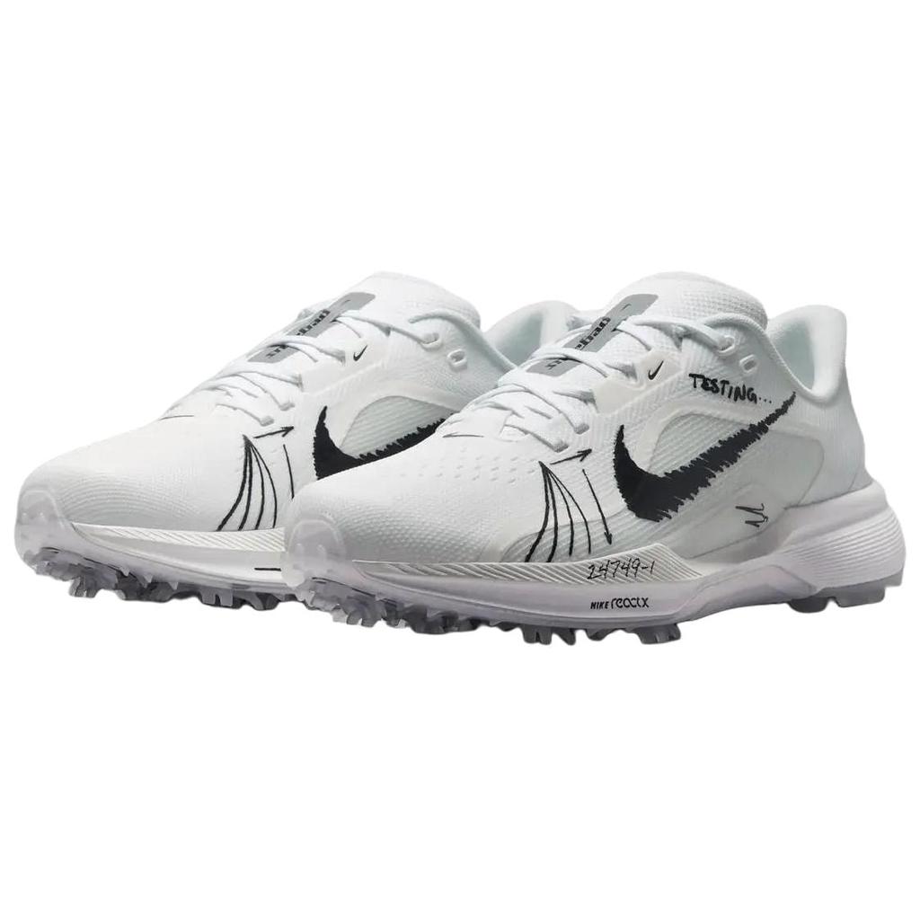 Nike PEGASUS 1 Αδιάβροχα Υποστηρικτικά Παπούτσια Γκολφ Unisex Λευκό Ασημί IR3241-100