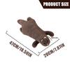 Realistic Ferret Plush Dolls Animal Large Ferret Toy Furry Stuffed Toy Cuddle Toy for Birthday Christmas Gifts
