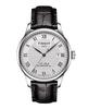 Tissot Le Locle Automatik Powermatic 80 Uhr mit silbernem Zifferblatt und Lederarmband, Herren, Modell T0064071603300 (Offiziell importiert)