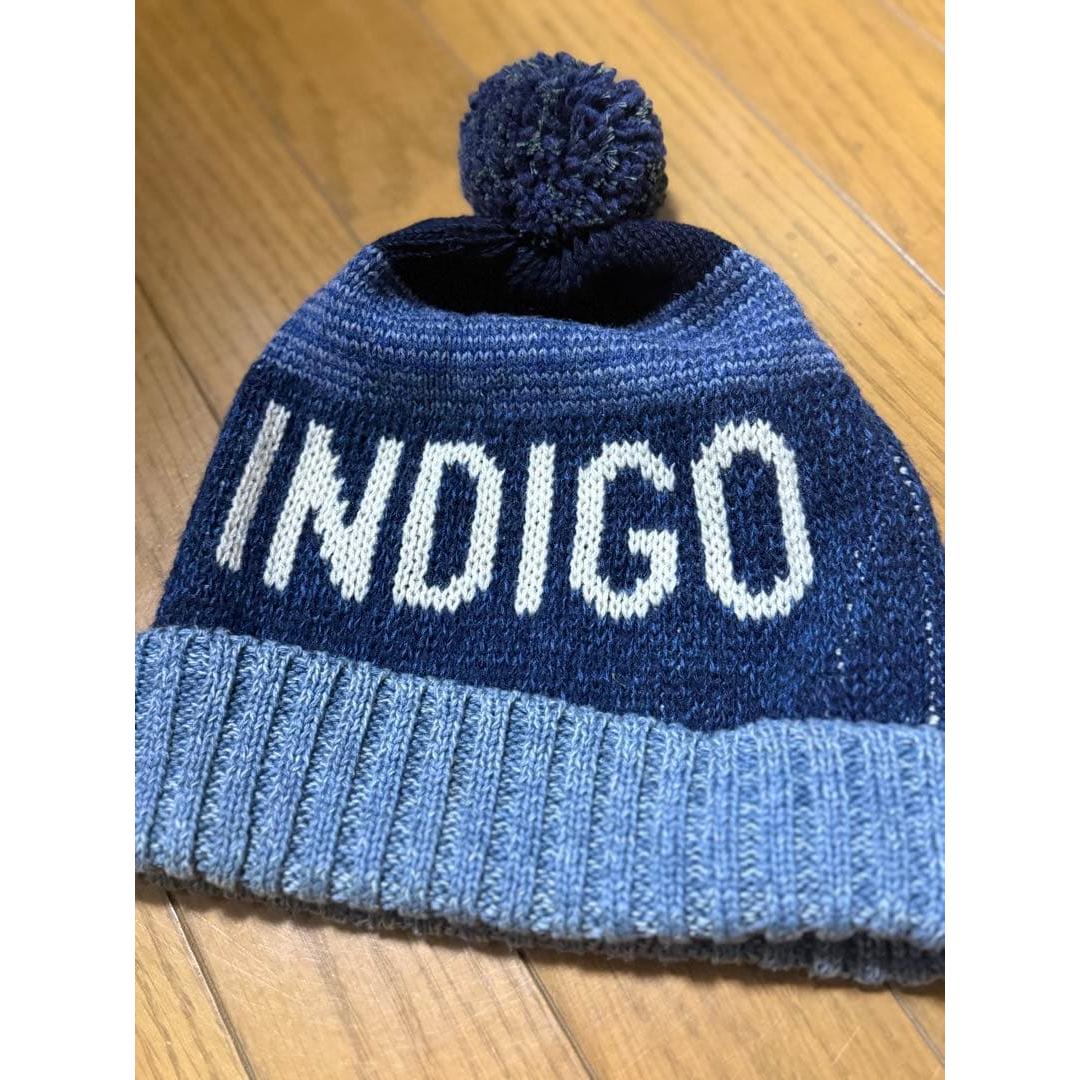 Used KAPITAL knit hat INDIGO