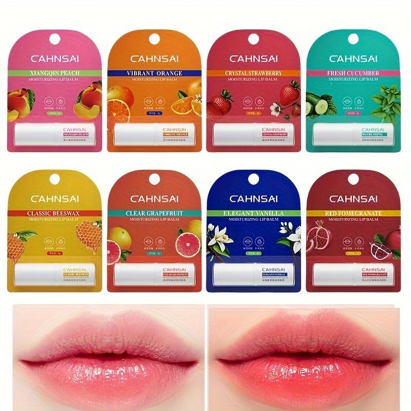 Vanilla Lip Balm Fruity Lip Balm Hydrating and Moisturizing Lips Preventing Dryness and Roughness Lip Primer To Soften Lips Lip Care Lip Balm Gift