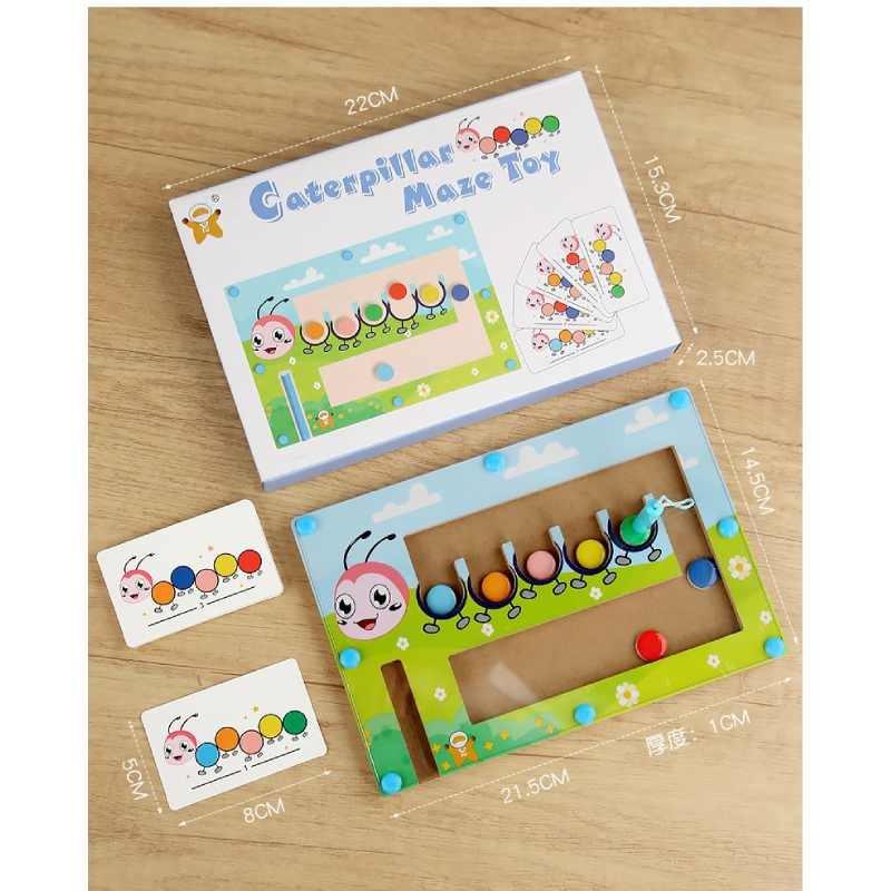 Maze Magnetic Wooden Toy For Kids Focus And Problem Solving Gift Educational