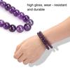 Natural Purple Stone Round Beads DIY Jewelry Bracelet Making Tool Accessory6mm 62pcs Beads
