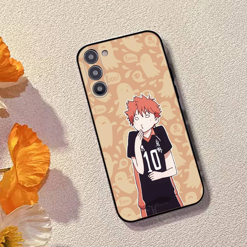 Anime H-HaiKyuu cool Phone Case Black Silicone Soft For Samsung Galaxy A73,A72,A71,A70,A53,A52,A51