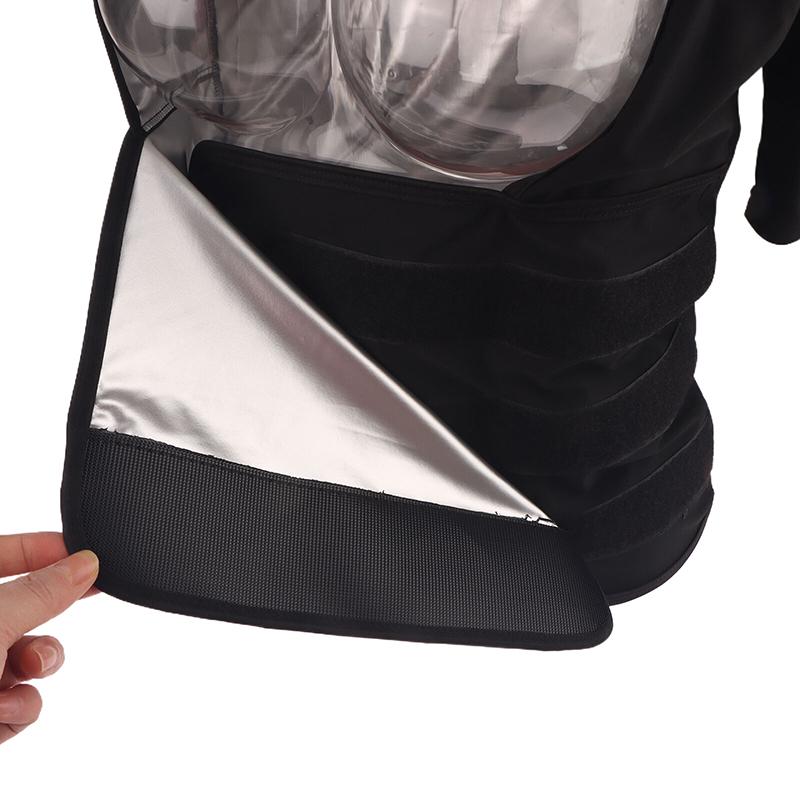 Sauna Suit For Women Sweat Body Shaper Hot Waist Trainer Short Sleeve Shirt Workout Top|Shaping Sweating Short Sleeve Bodysuit