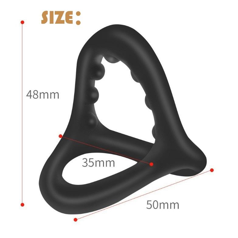 1pc Silicone Penis Cock Ring On For Men Delay Ejaculation Erection Sex Toys For Couple Sex Toy Penis Ring Man Dick Enlarger Ring