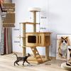 Jingzhou Cat Tree Condo with Scratch Board & Space Capsule