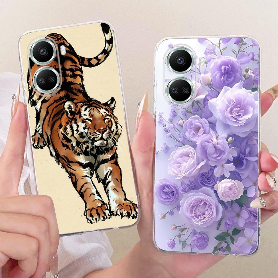 Clear Casing For Huawei Nova 10SE BNE-LX1 BNE-LX3 BNE-AL00 Cover For Huawei Nova 10 SE Case Fashion Butterfly Funny Cute Painted