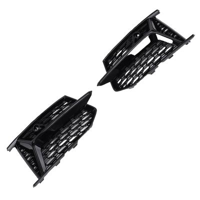 Pair of Front Bumper Fog Light Grille Cover 4K0807151A Fog Lamp Bezel Grill Replacement For S6 C8 2018-2025